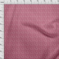 Onoone pamuk fle ružičasta tkanina cvjetna haljina materijal tkanina za ispis tkanina sa dvorištem širom