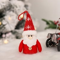 Rdeuod Božićna plišana gnome ukras, LED božićni gnomi ukrasi ukrasi plišali likovni lutka dječji poklon,