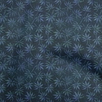 Onuone pamuk poplin plava tkanina azijski blok šiva zanatske projekte Tkanini otisci sa dvorištem širom