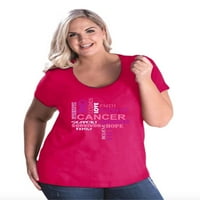 - Ženska pulks savitija majica - rak dojke