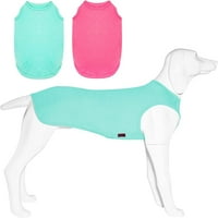 Kicked Ljetne pseće košulje, brza suha prozračna odjeća za pse prsluk za kućne ljubimce, lagani rastezljivi