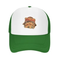 CEPTEN MENS & Women Hip Hop sa putnima Wilburyys logo Podesivi kamiondžija Mersh šešir zelena