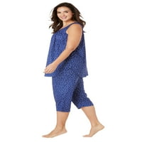 Dream & Co. Ženska plus veličina hlađenja pidžama pidžamas