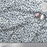 Soimoi modalno satenska tkanina Leopard Životinjska koža Široka od tkanine