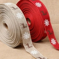 Ciaoed božićni ukras traka koristi se za božićni vijenac Bowknot Packaging Bowknot, koristi se za božićnu