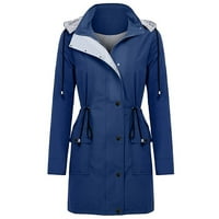 Levmjia Clearence ženski kaput jeseni zimske žene Čvrsta kišna jakna na otvorenom plus veličina vodootporan