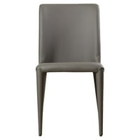 Jason tapecirana bočna stolica, ukupno: 33.5 H 22.5 W 17.4 D, materijalni materijal za noge: Iron