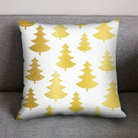 Sanbonepd Decor Božićni pamučni posteljina bacač jastučni jastuk CASS CASKING Cover Home Sofa Decor