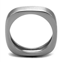 Luxe nakit dizajnira muški krupni polirani prsten od nehrđajućeg čelika, veličine