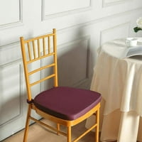 Balsa kružni jastuci za Chiavari stolice, vjenčani zabavni namještaj Namještaj za večeru Catering ceremonija