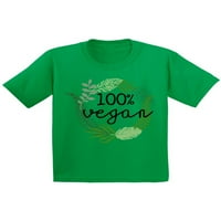 Newkward Styles Moderan lišće Majice za mlade Vegetarijana Kids košulje za djecu Originalne dječje košulje