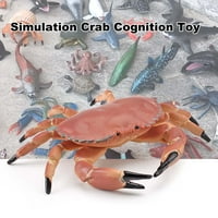 Pnellth Animal Model Ornament Fino izrada Djeca Simulacija simulacije Crab spoznaje model Ornament Edukativno