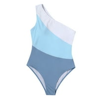 Aiyuq.u Žene Boja tiska Bikinis kupaći kostim Push Up Bikini set BodySuit plaža kupaći kostimi